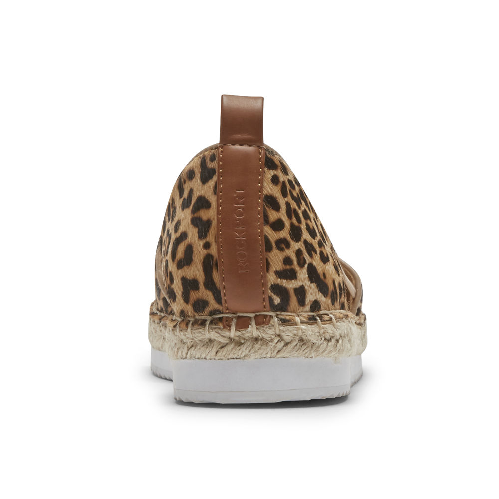 Rockport Slip-On For Womens Leopard - Seaview Bungee - CI6589417